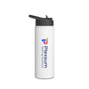 Plexsum Stainless Steel Water Bottle, Standard Lid