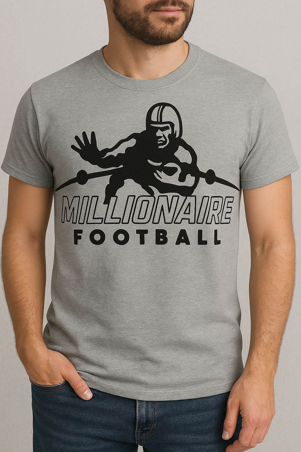 Millionaires Cherry & White T-Shirt – Williamsport School Spirit Swag for Fundraisers & Fans