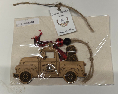 Cockapoo Dog Ornament