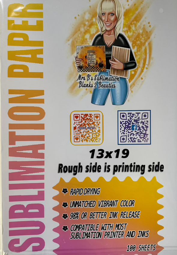 Mr's B's 13"x19" Sublimation Paper